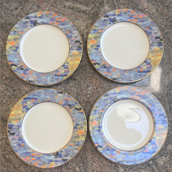 Mikasa Montmartre cups and saucers, bread and butter plates, and salad plates - Picture 15 of 17